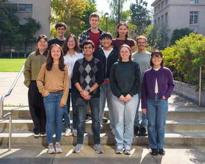 Group photo of the entering Neuroscience PhD class of 2025